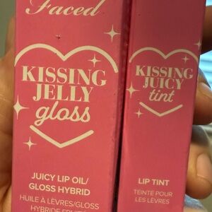 Too Faced Kissing Jelly gloss and tint